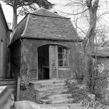 Exposition Jean-Jacques Rousseau : un domicile de l'auteur. Un pavillon annexe.