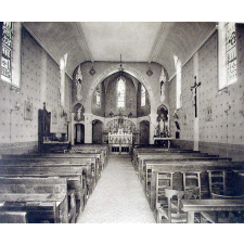 Pensionnat-Externat du Sacré-Coeur, rue de Villeneuve - Bourg (Ain). 1935-1936.