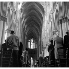 Voyage scolaire : Voyage en Allemagne. Visite d'une cathédrale