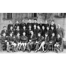 Ecole de l'Immaculée-Conception - Caousou. (Haute-Garonne). 1934-1935.