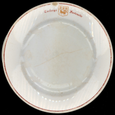 Assiette de réfectoire
