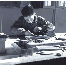 Ecole primaire. La réalisation typographique.