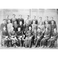 Ecole Saint-Charles à Saint-Brieuc. (Côte-d'Armor). 1940-1941.