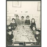 Journal de classe à l'école maternelle.