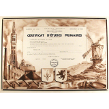 Certificat d'études primaires. 