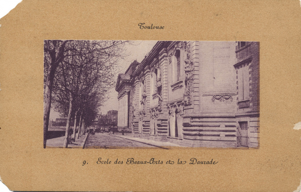9 - Toulouse - Ecole des Beaux-Arts et la Daurade.