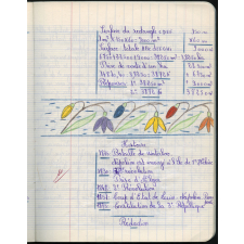 Cahier journalier / Ecole de Barneville.