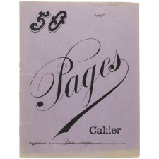 Couverture de cahier