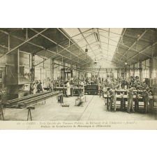 281 - Paris - Ecole Spéciale des Travaux Publics, du Bâtiment et de l'Industrie Arcueil - Ateliers de Construction de Mécanique et d'Electricité.