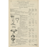 Mobilier scolaire et matériel d'enseignement, conformes aux réglements et programmes officiels, catalogue général de la maison Delagrave.