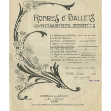 Le Ballet des Libellules. Divertissement dansé et chanté pour enfants.