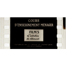 L'Entretien du vêtement.