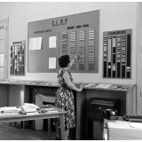 C.L.D.P. de Janson de Sailly : le panneau d'affichage pour gérer le matériel audiovisuel.