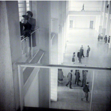 Université de Caen : Le hall d'entrée de la faculté de Lettres