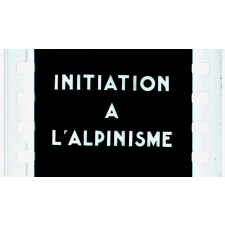 Initiation à l'alpinisme.