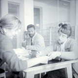 Université de Caen : le travail en bibliothèque