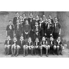 Ecole de l'Immaculée-Conception - Caousou. (Haute-Garonne). 1934-1935.