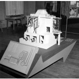 Exposition IPN, Londres : une maquette d'une centrale