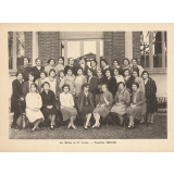 Ecole Normale d'Institutrices de Beauvais. (Oise). janvier 1930.
