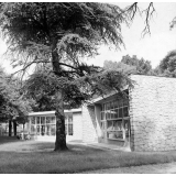 Ecole maternelle de Dugny : le jardin et l'école