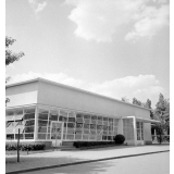 Cité internationale universitaire de Paris, boulevard Jourdan : restaurant ouest