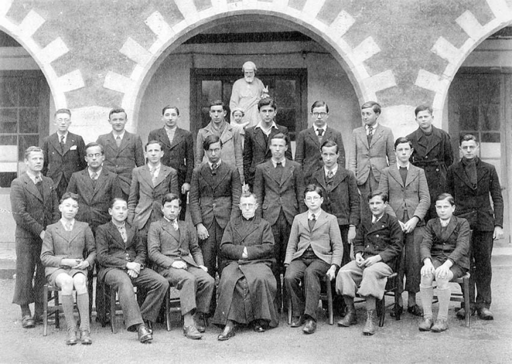 Institution St-Joseph - Fondée en 1543. Ancenis. (Loire - Atlantique). 1940-1941.