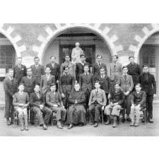 Institution St-Joseph - Fondée en 1543. Ancenis. (Loire - Atlantique). 1940-1941.