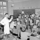 Ecole primaire de Brunoy, enseignement de la musique : formation d'un orchestre