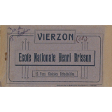 Vierzon - Ecole Nationale Henri Brisson - 12 vues Choisies Détachables.