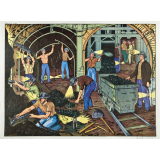 Tableau de vocabulaire : 25- La mine. 26- La ferme.