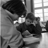 Lycée de Montgeron, la bibliothèque : la lecture.