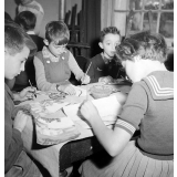 Coopératives scolaires : école primaire de la Seine, aquarelles
