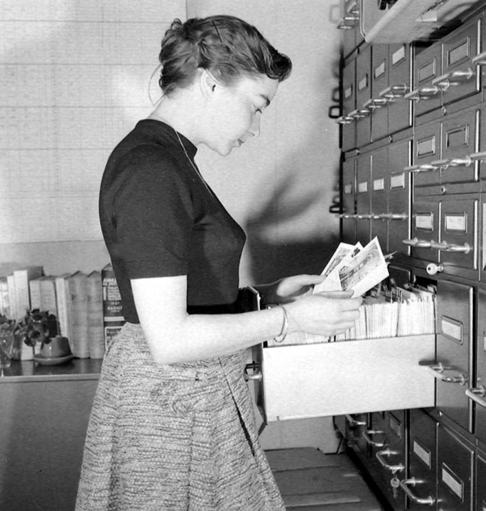 Bibliothèque de l'I.P.N. : les fichiers.