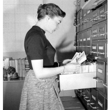 Bibliothèque de l'I.P.N. : les fichiers.