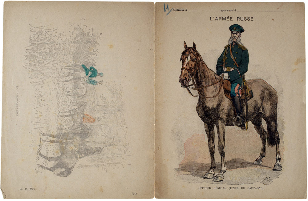 Officier général (tenue de campagne) - L'Armée russe.