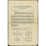 Partitions pour spectacles musicaux. 