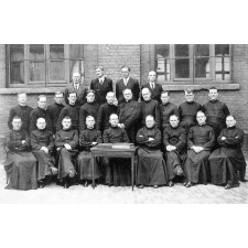 Institution Notre-Dame des Dunes à Dunkerque - 1936-1937.