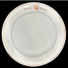 Assiette de réfectoire