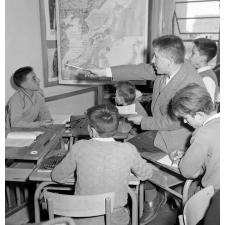 Coopératives scolaires : école d'Argenteuil, cours de géographie