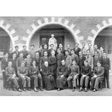 Institution St-Joseph - Fondée en 1543. Ancenis. (Loire - Atlantique). 1940-1941.