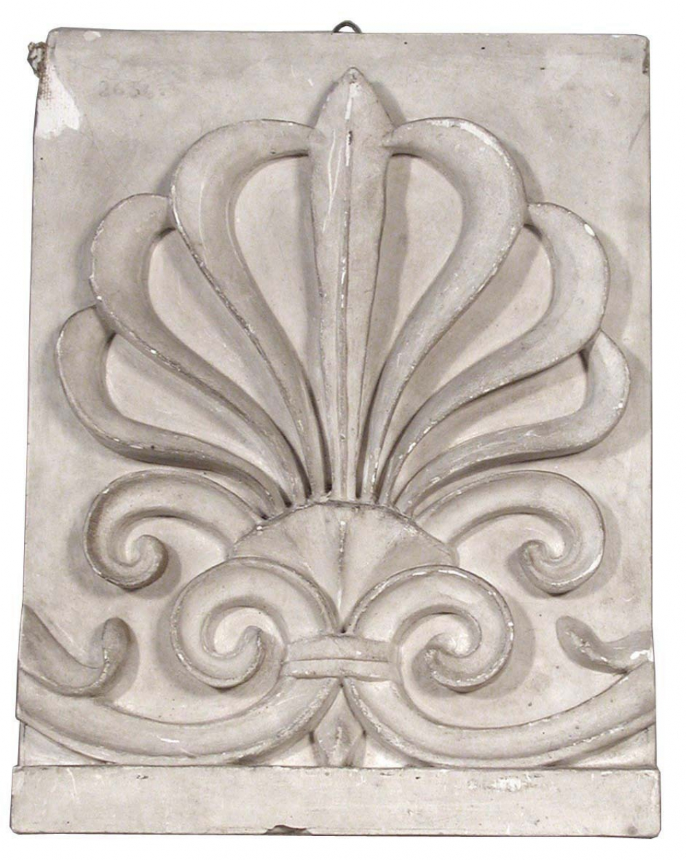 Palmette: 3ème fragment de la frise du Capitole.
