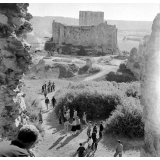 Voyage scolaire de fin d'année : Classe de garçons de Corbeil : Château Gaillard : Les Andelys