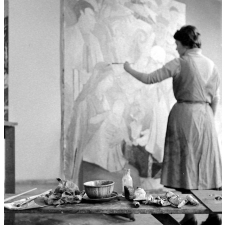 Ecole des Arts Décoratifs : la peinture de fresque.
