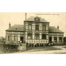 Anceaumeville (Seine-Inf.) - Mairie-Ecole.