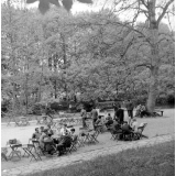 Voyage scolaire en Allemagne : Retour vers Corbeil : Jardin près des grottes