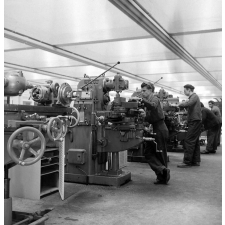 Ecole nationale d'enseignement technique de Montluçon : le grand atelier