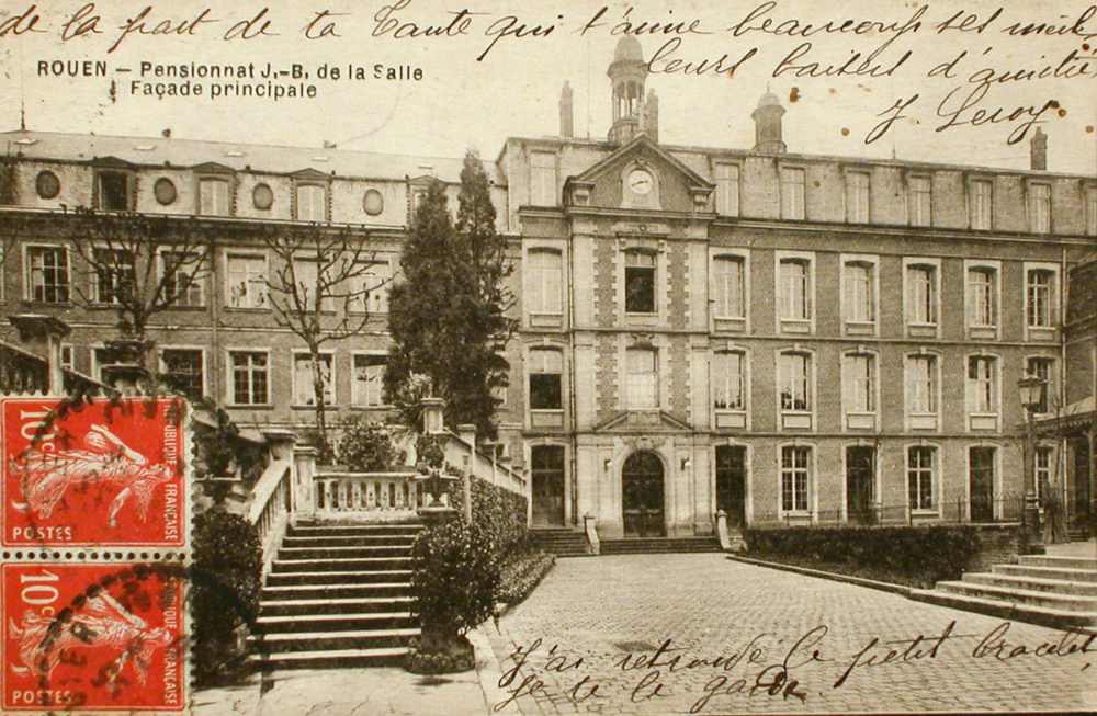 Rouen - Pensionnat J.-B. de la Salle - Façade principale.