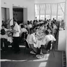 Sanatorium des étudiantes : Vence : Réfectoire : Repas