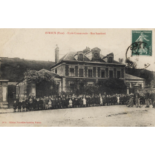 Evreux (Eure) - Ecole Communale - Rue Isambard.