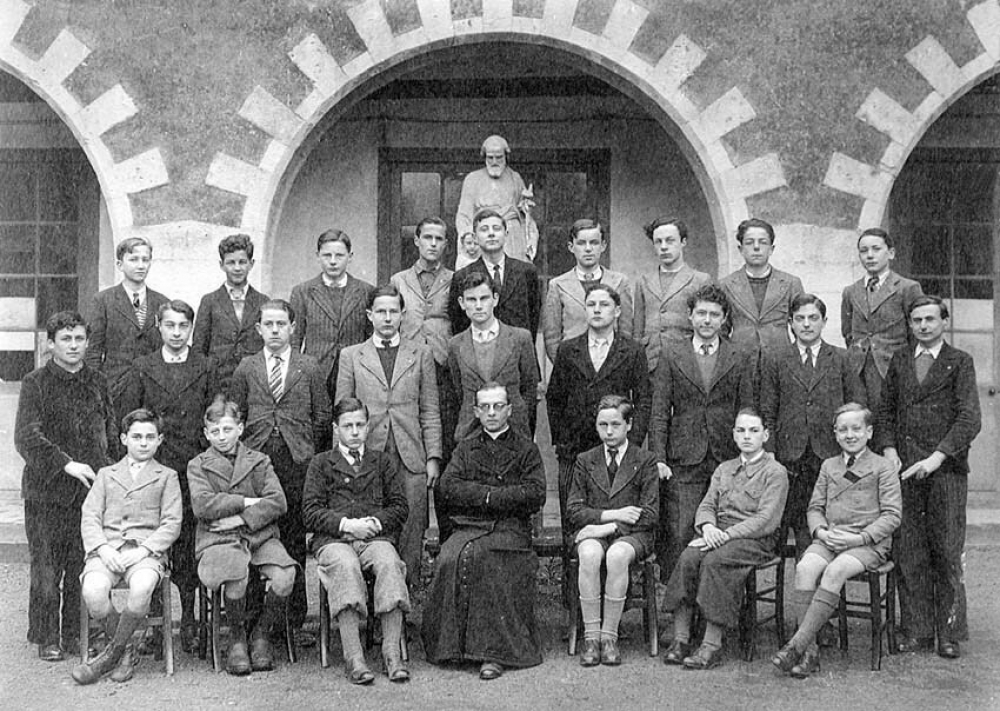 Institution St-Joseph - Fondée en 1543. Ancenis. (Loire - Atlantique). 1940-1941.